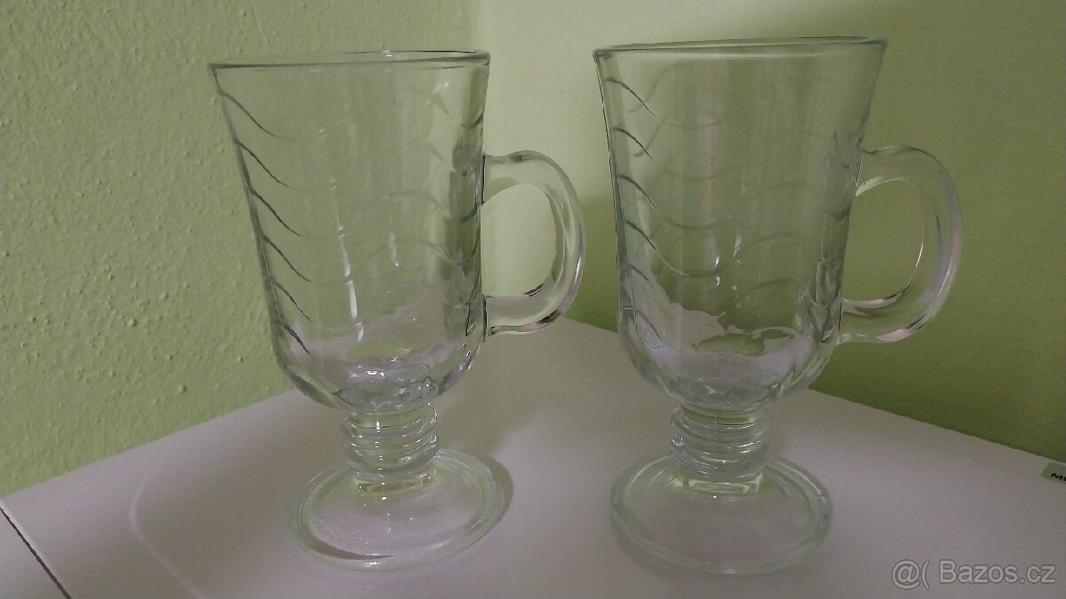 Skleněné retro vázičky, hrnky, potravinové dózy - 5