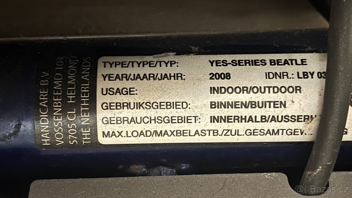 Elektrický invalidní vozík - 5