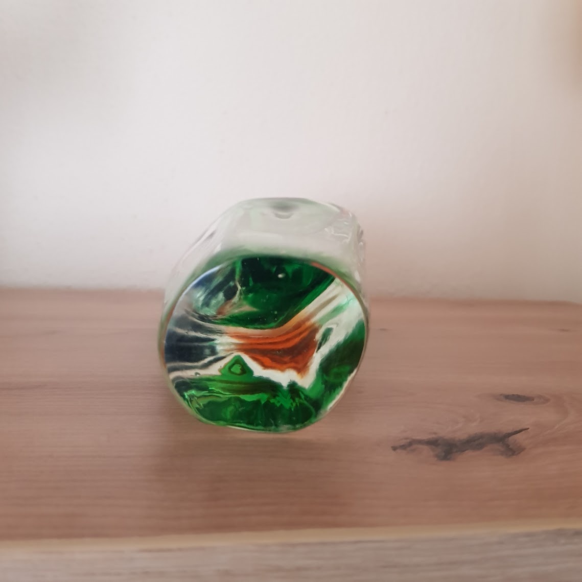 Váza hutní sklo - 5