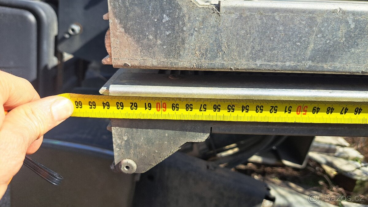 Prodám skládací hydraulické čelo Bär BC 1000F4 - 5
