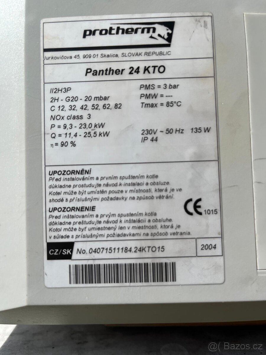 Funkční Kotel Panther 24 KTO - 5