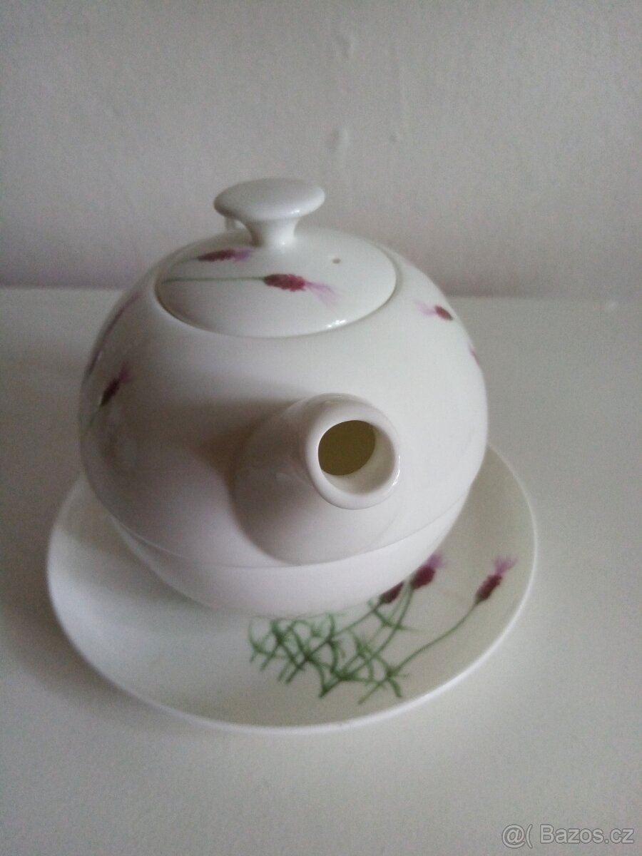 Čajová souprava pro jednoho, Oxalis - Tea for one - 5