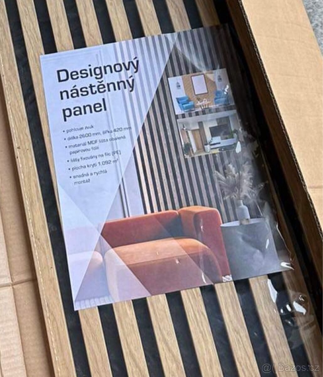 Lamelové akustické panely - Dub - 5