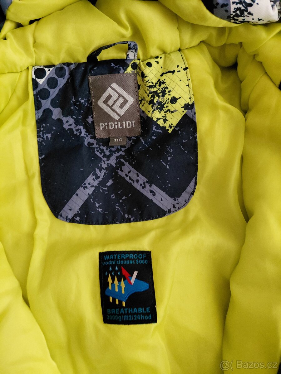 Zimní dětská kombinéza Pidilidi vel 116 - 5