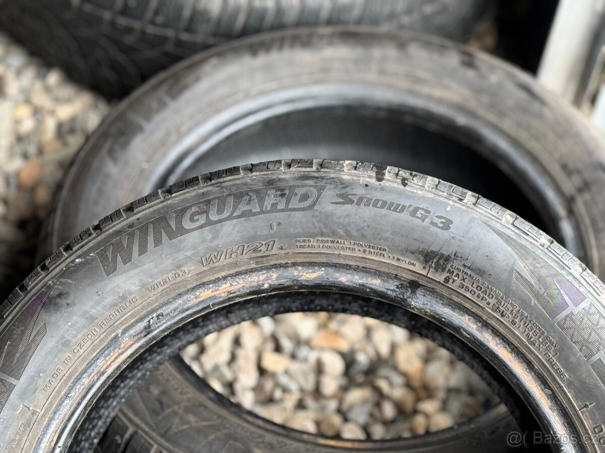 195/55/15 - Nexen zimní pár pneu - 5