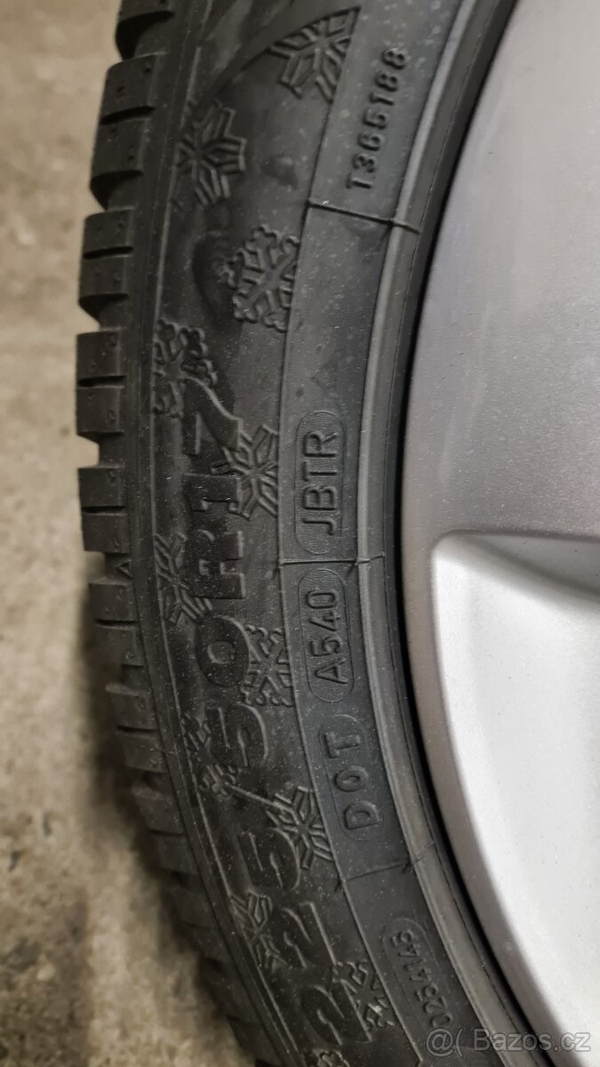 ALU KOLA R17 - 5x112 zimní originál AUDI A4, VW, ŠKODA - 5