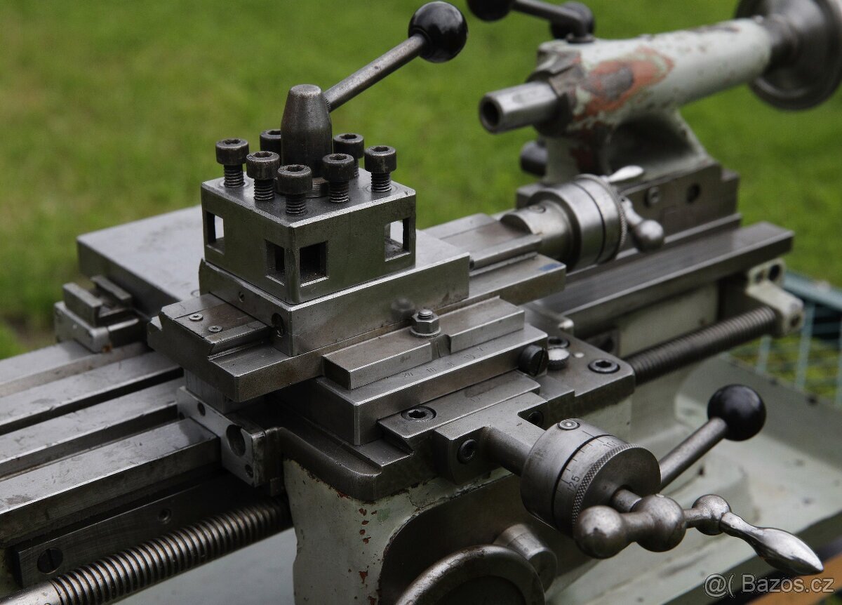 Modelářský soustruh MN80 + original starý navod - 5