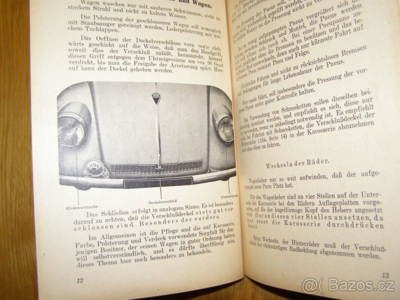 Prodám návod na obsluhu Tatra 97 - 5