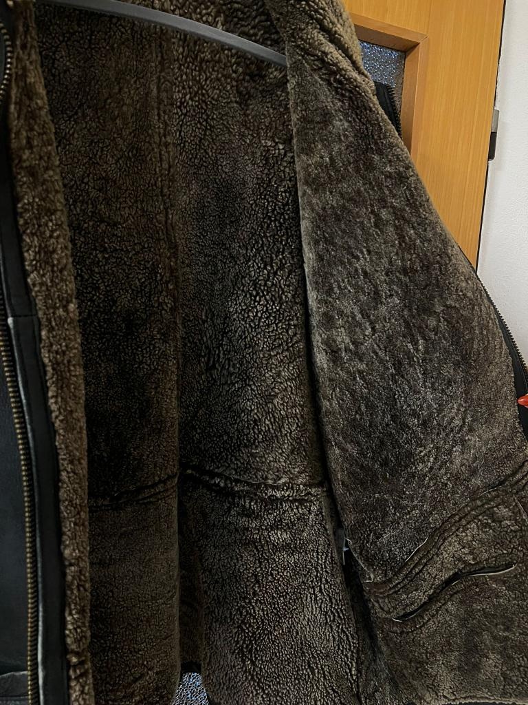 Pánská zimní kožená bunda - 5
