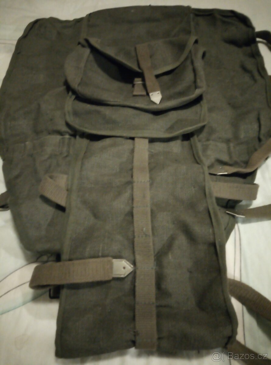Retro trampský/vojenský batoh,U.S.Torna,Usárna - 5