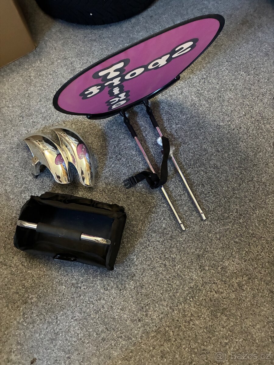 Dětská tříkolka s vodící tyčí - 5