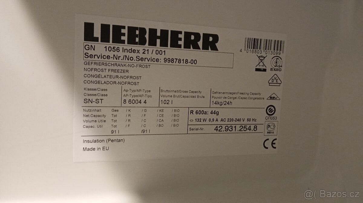 Mrazák Liebherr - 5