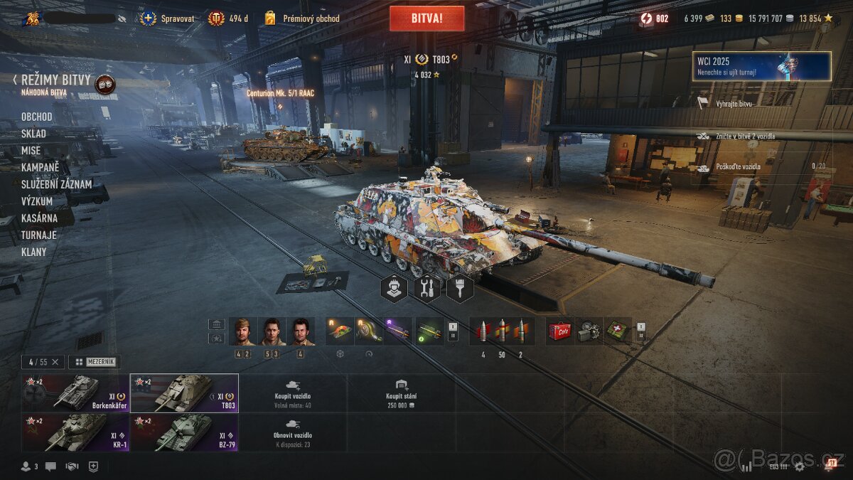 World of Tanks účet - 5