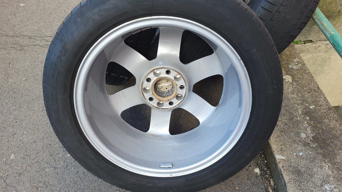 Krásná original letní ALU kola 17" 5x112 Audi A5 - 5