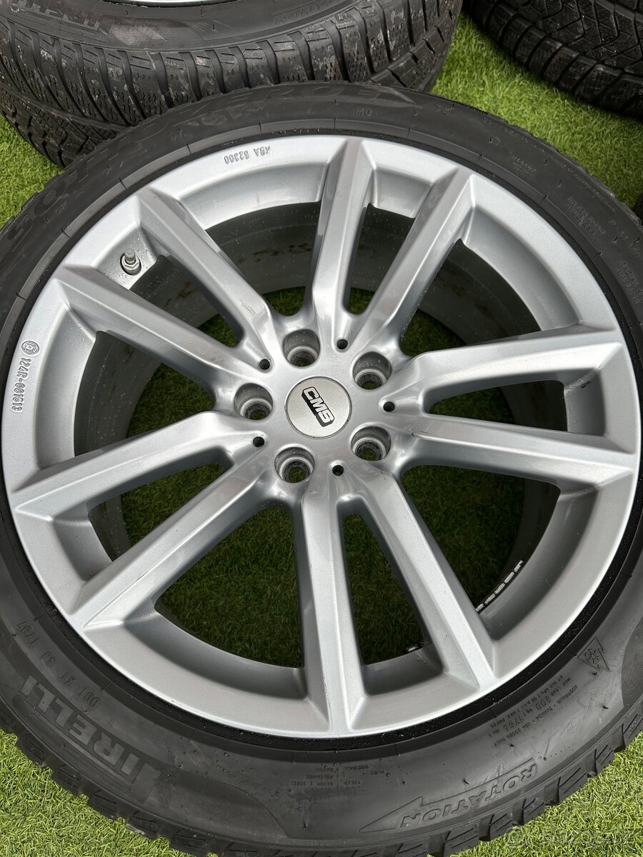 245/45 R18 - 5x112 - ZIMNÍ SADA PIRELLI - 5