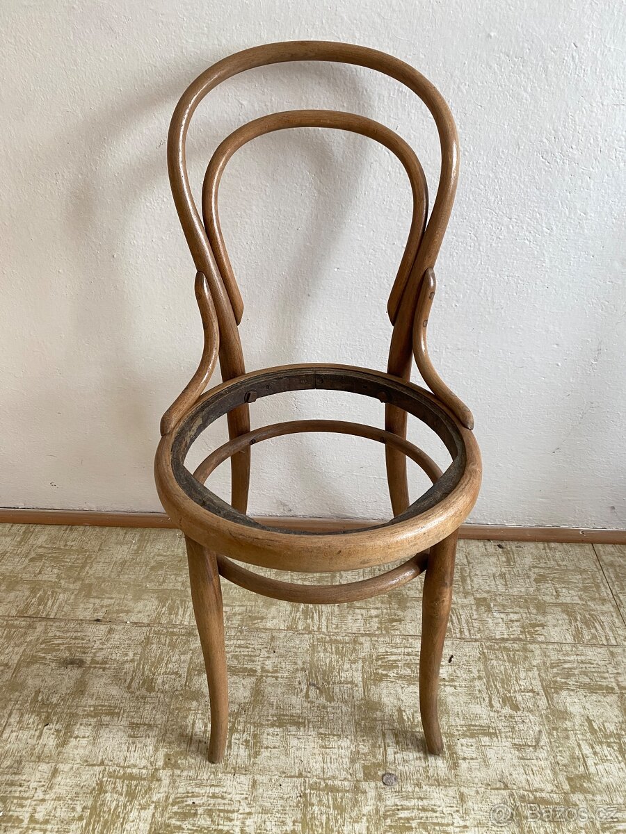 Židle Thonet Wien, model 14 + sedák - 5