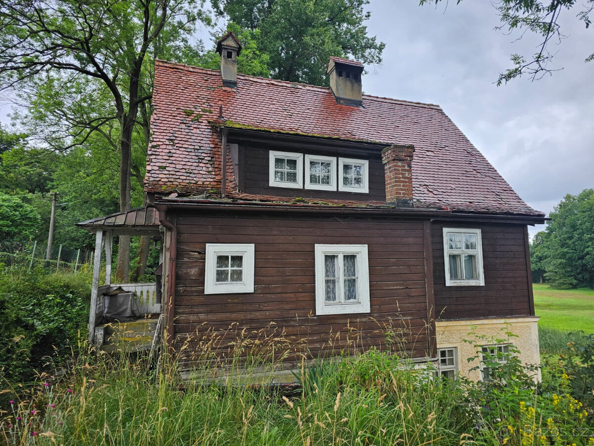 Poloroubený dům Dolní Řasnice okr. Liberec - 5