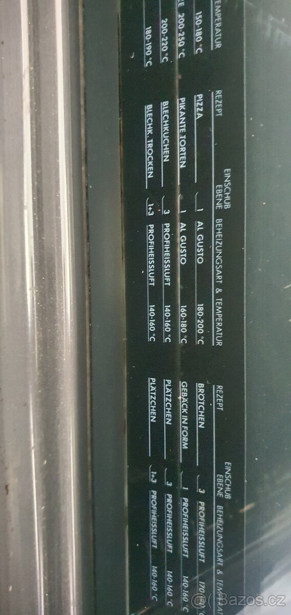 Vestavná trouba AEG - 5