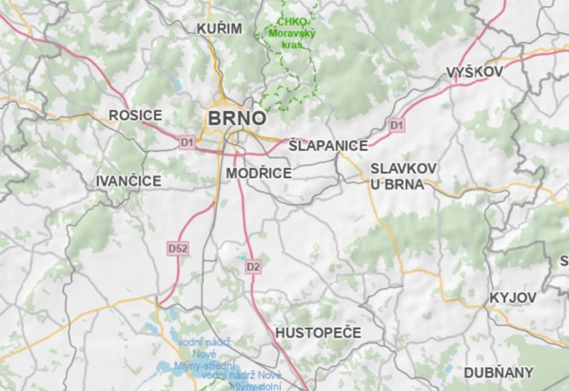 Prodej podílu 5/36 pole 1 642 m², Blučina - 5