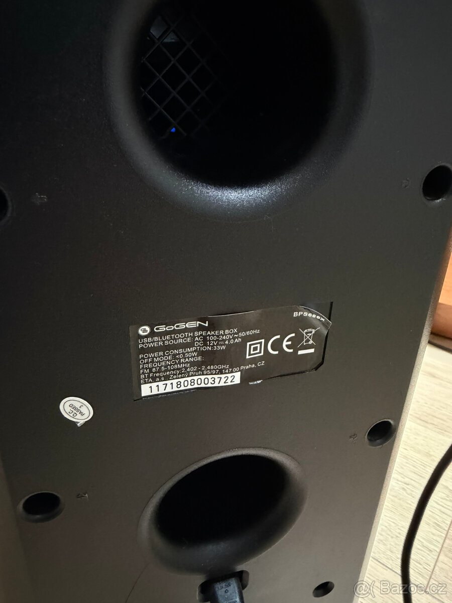 GoGEN BPS 686X - Bluetooth reproduktor na párty - 5