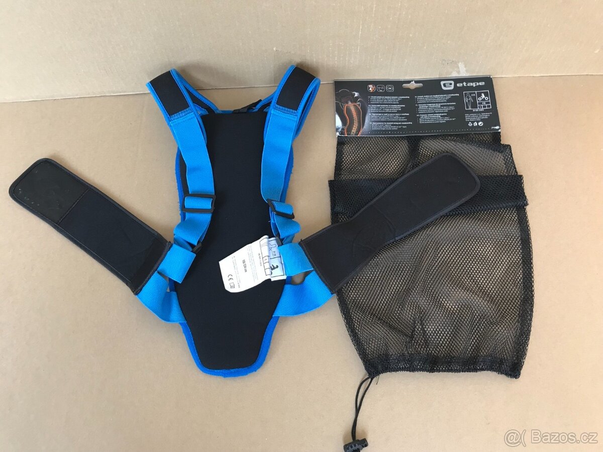 Dětský chránič páteře Etape Backbone Blue Páteřák, - 5