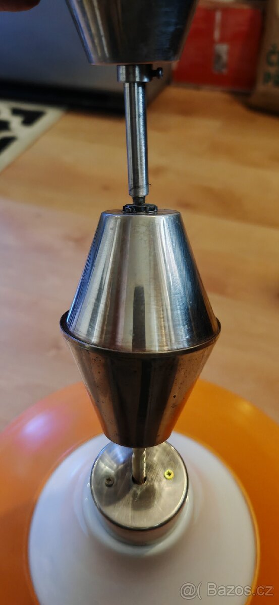 Stahovací lustr retro - 5