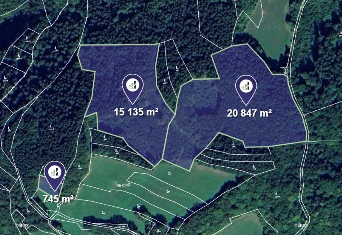 Prodej podílu 1/5 lesa 83 309 m², Prlov - 5