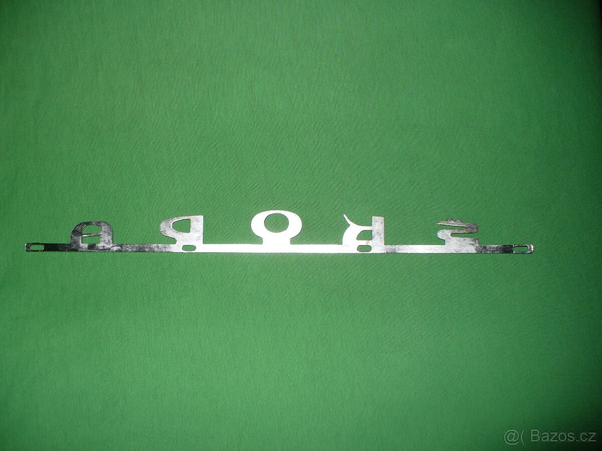 chromový nápis ŠKODA - 5