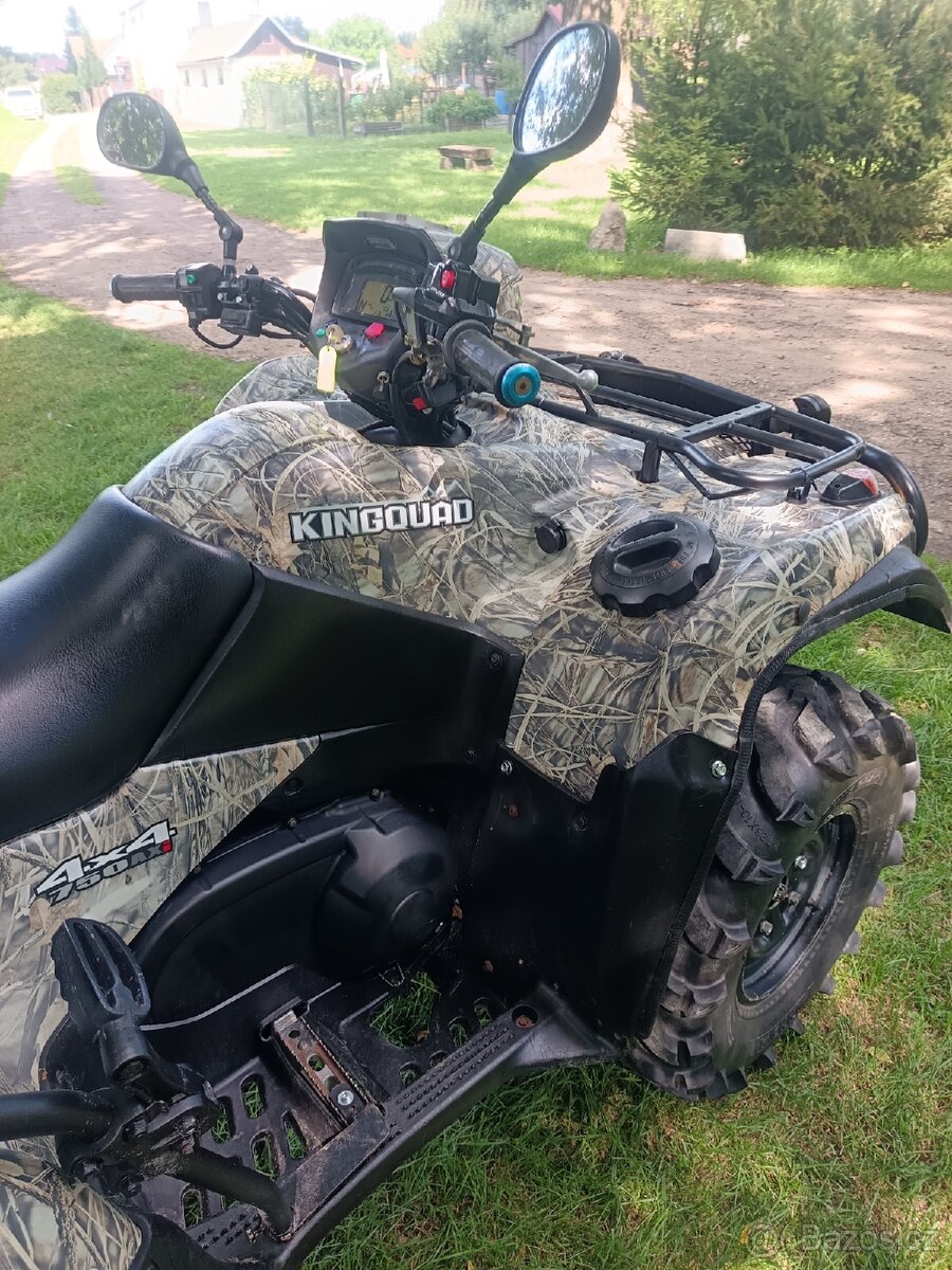 Čtyřkolka Suzuki kingquad 750