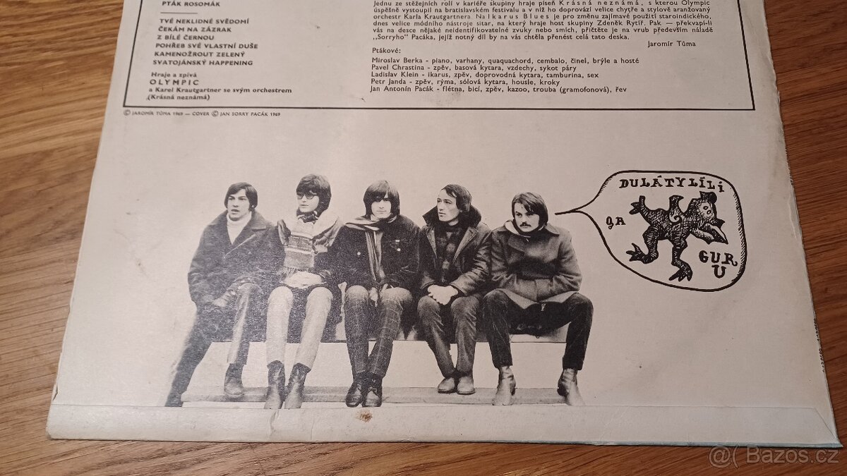 LP Olympic - Pták Rosomák (1969) - 5