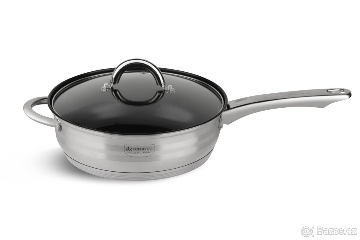 Sada hrnců Edenberg s pánví s mramorovým povrchem 12ks EB-40 - 5