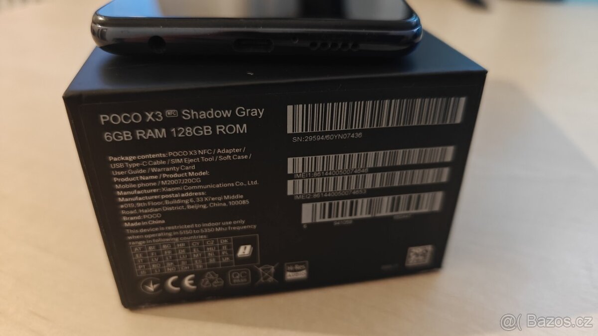 Mobilní telefon Xiaomi POCO X3 NFC 6GB/128GB šedá - 5