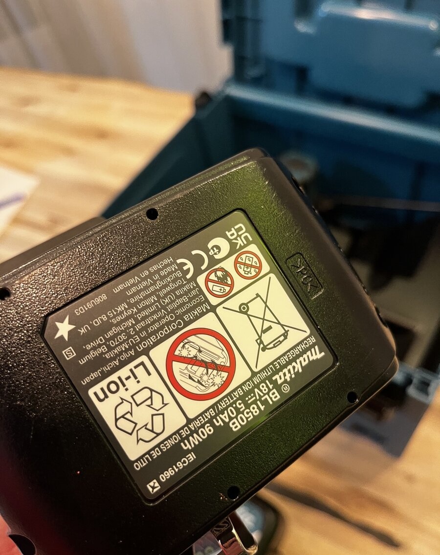 Prodám Makita DLX2145TJ Aku sada nářadí - 5