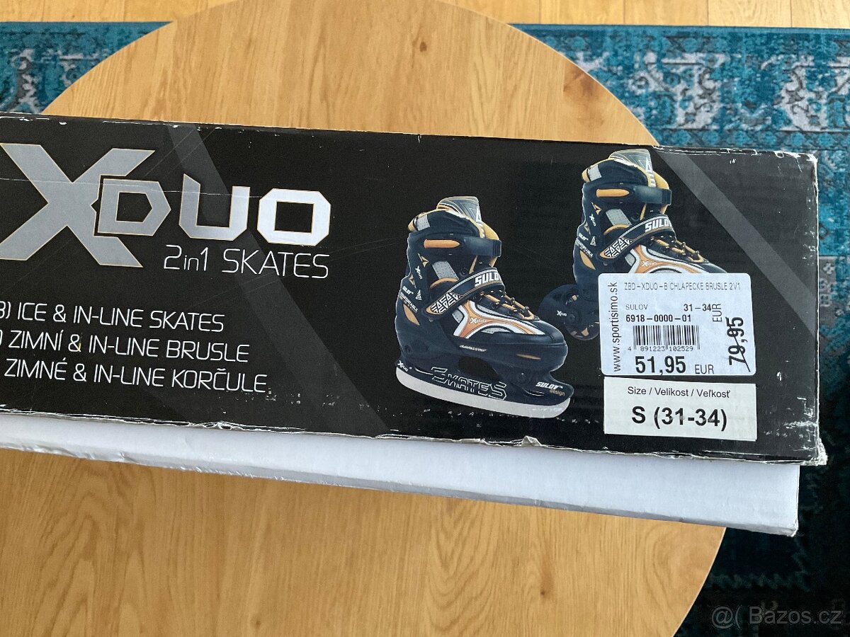 Detske brusle- velikost 31-34 - 5