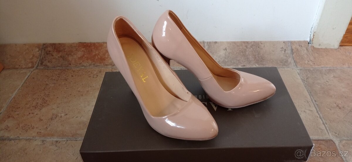 Lodičky/ slavnostní/sváteční/svatební boty na podp. vel.36 - 5