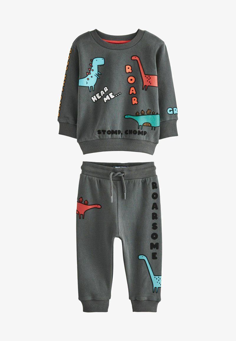 Tepláková souprava NEXT charcoal grey Dino, vel. 4-5 roku - 5