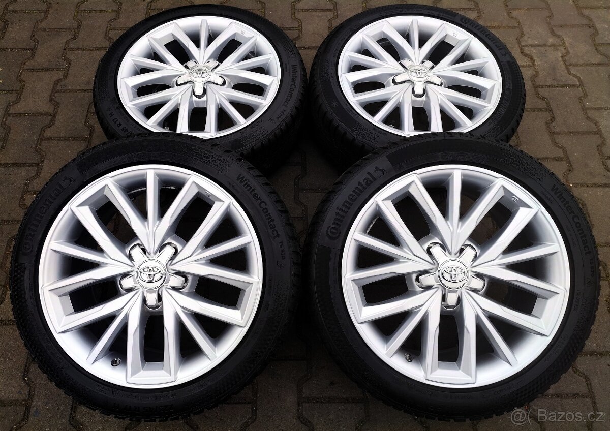 Alu kola originál Toyota Corolla 5x114,3 R17 NOVÁ SADA - 5
