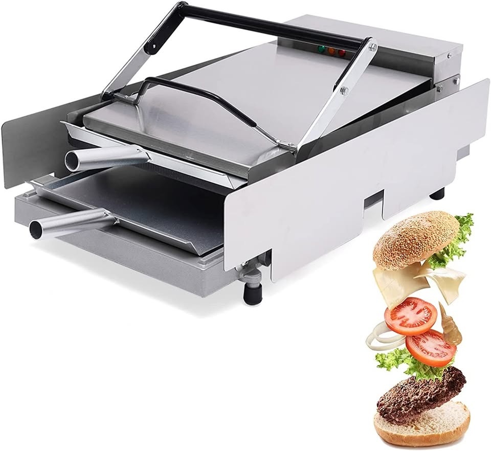 Elektrický hamburger gril (maso, pečivo, vejce) - 5