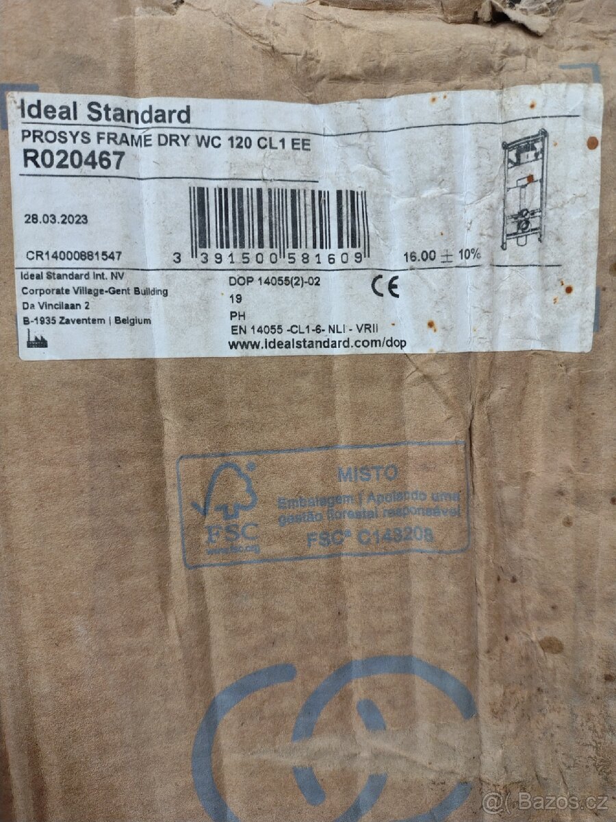 NOVÝ WC modul Ideal Standard ProSys 120 s pneu ovládáním - 5