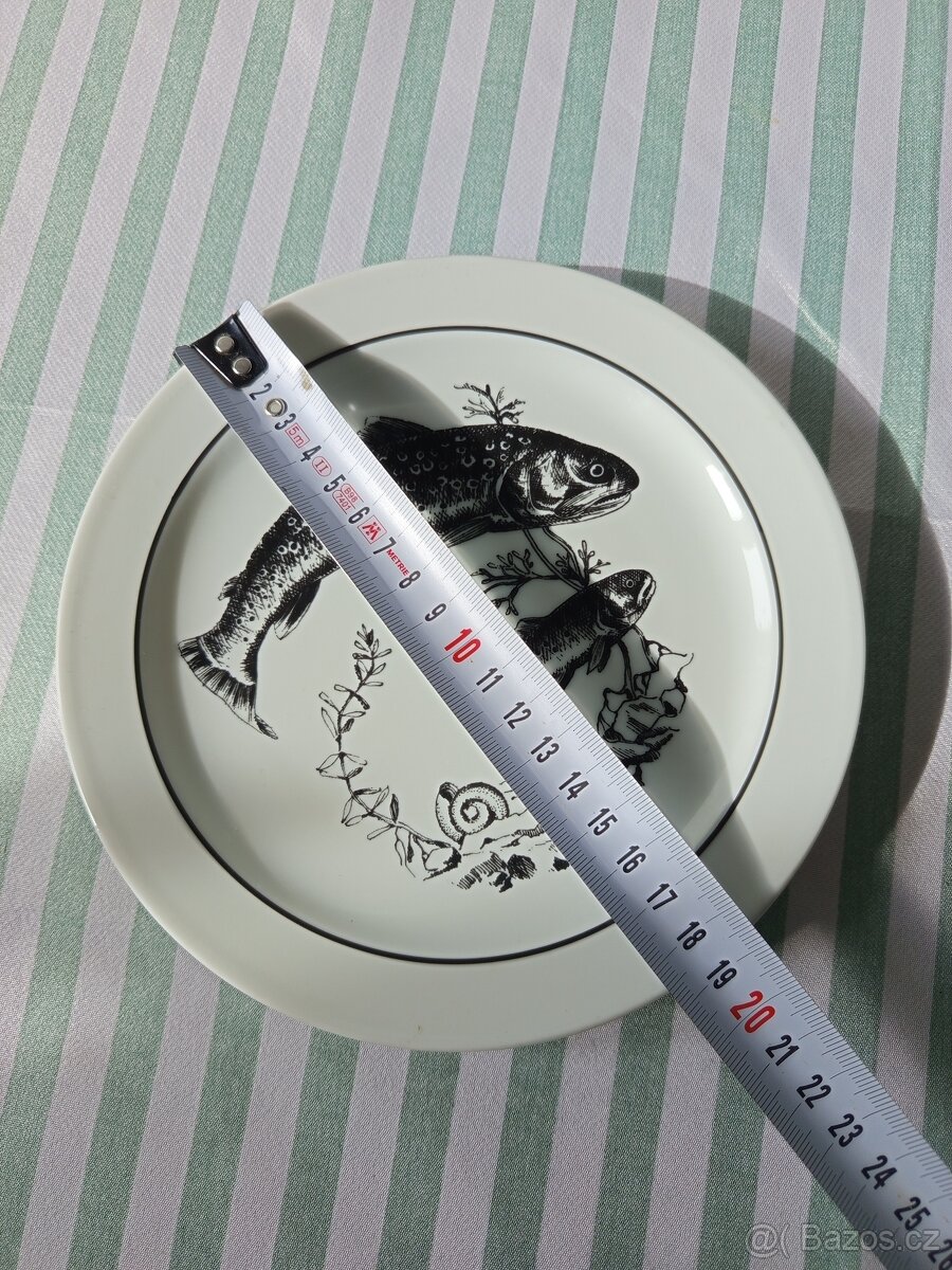 Porcelán Colditz Inglasur - talíře - 5