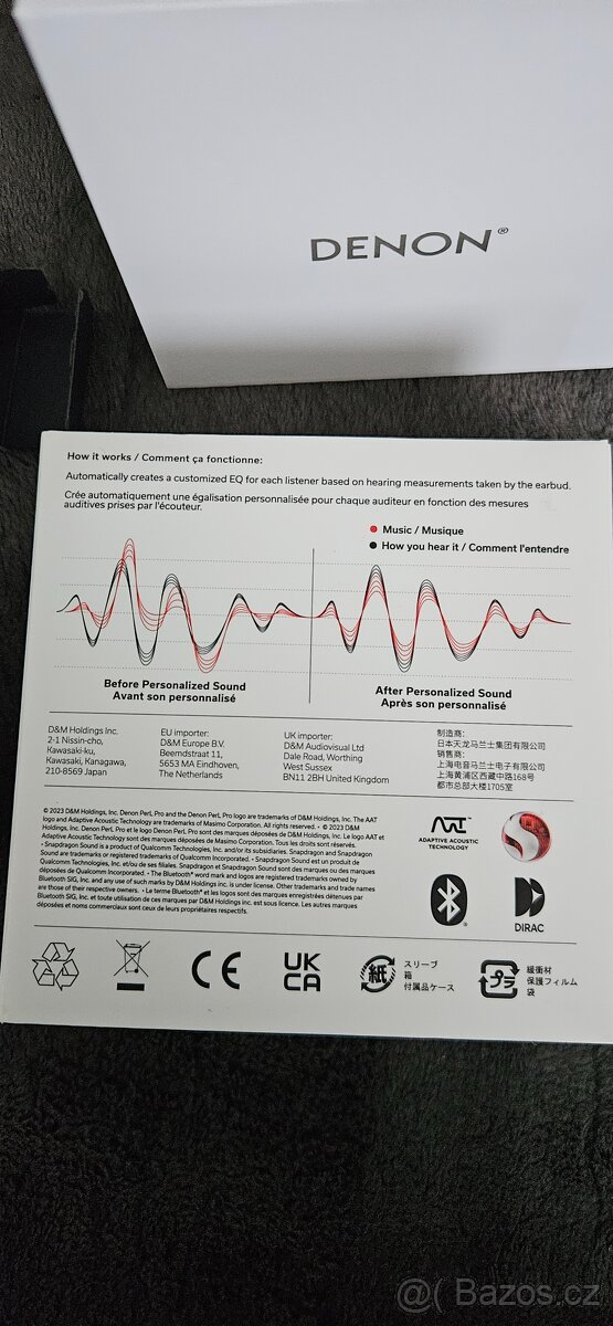 Sluchátka Denon PerL Pro - 5