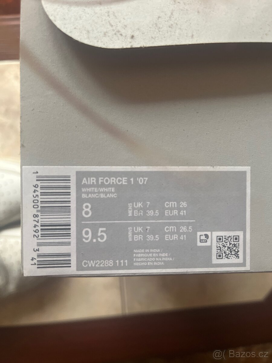 Airforce 1 boty 41 (použité) - 5