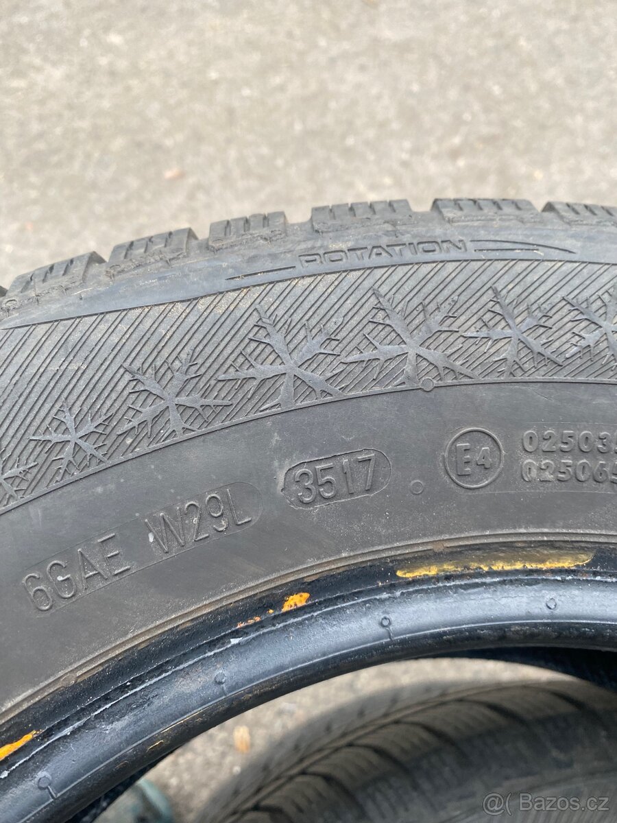 195/65R15 91T Barum 2x6mm 2x5mm dot3517 zimní - 5