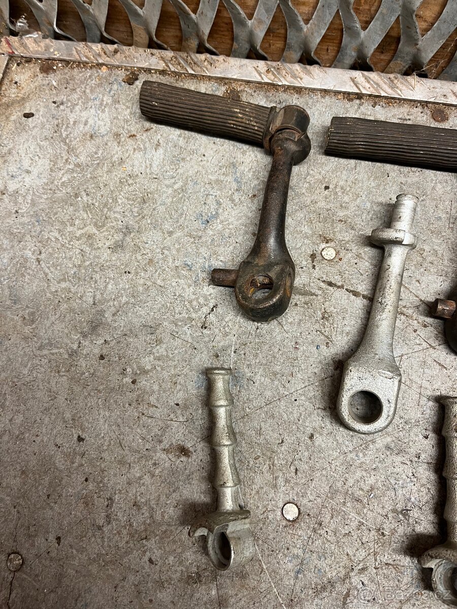 Startovací páky Jawa pionýr/mustang - 5