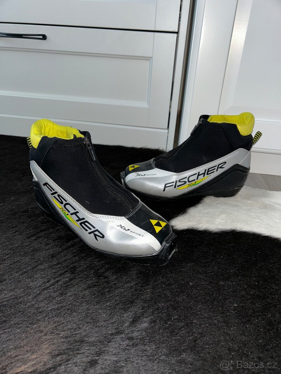 Běžky Tecno Pro Spark Grip JR 130 cm- SNS,hůlky 100 cm,boty - 5