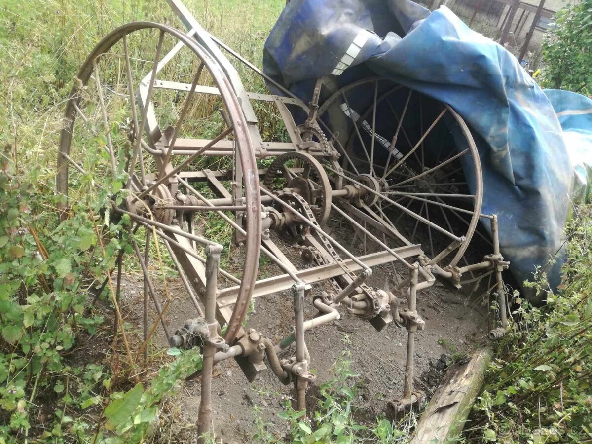 prodám obracečku za traktor zetor malotraktor - 5