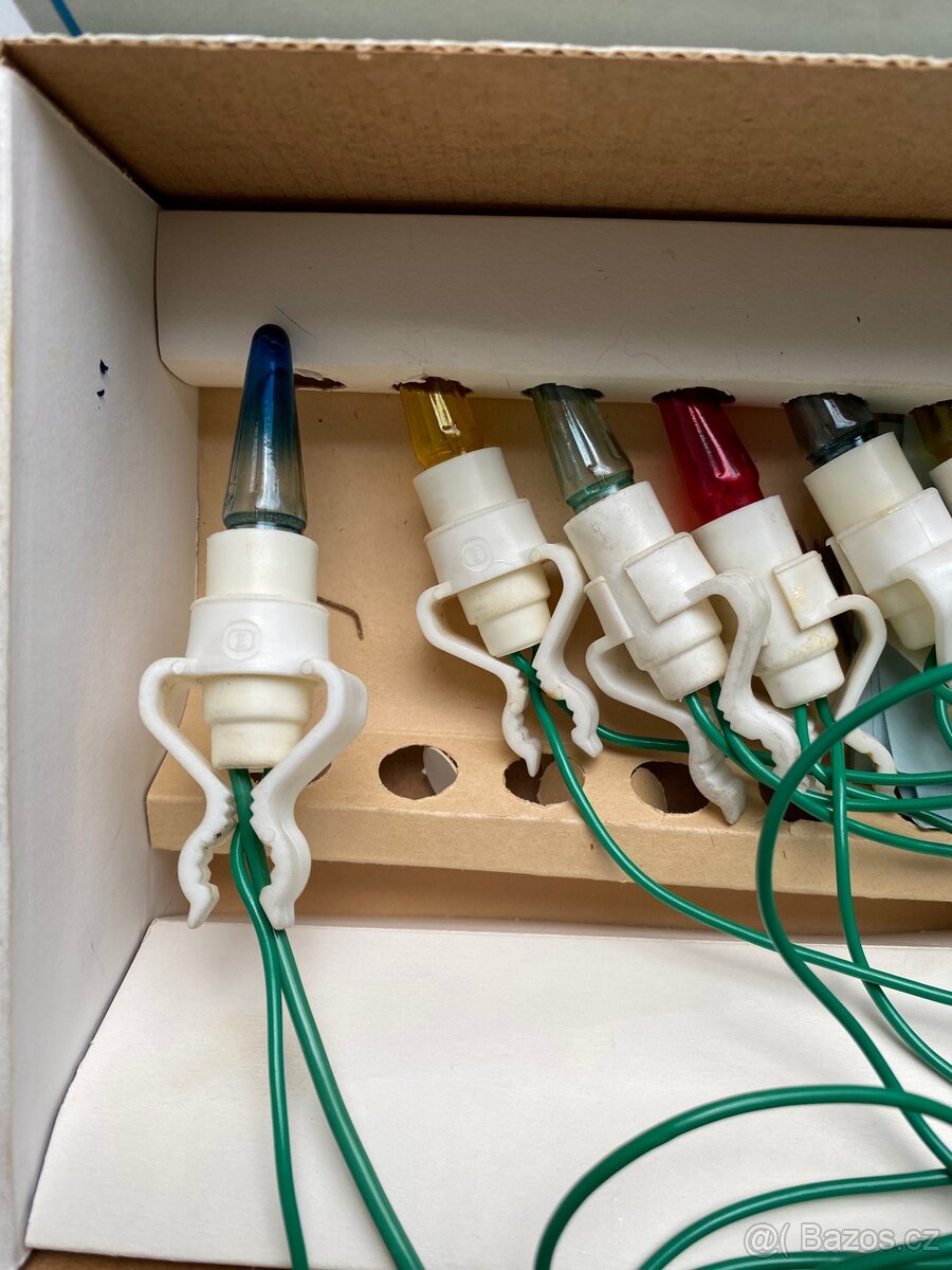 Retro vánoční světýlka - 5