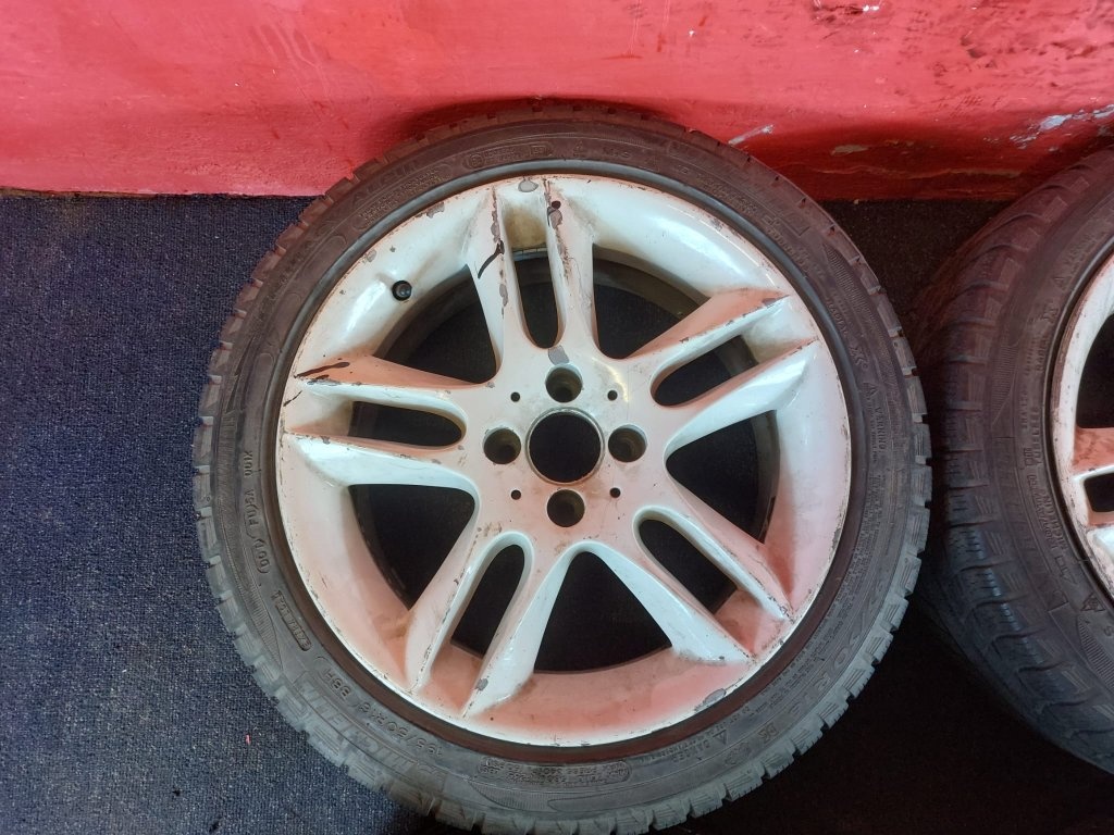 ALU disky 4x100 R16 7,5Jx16H2 ET 35 se zimními pneu 195/50 R - 5