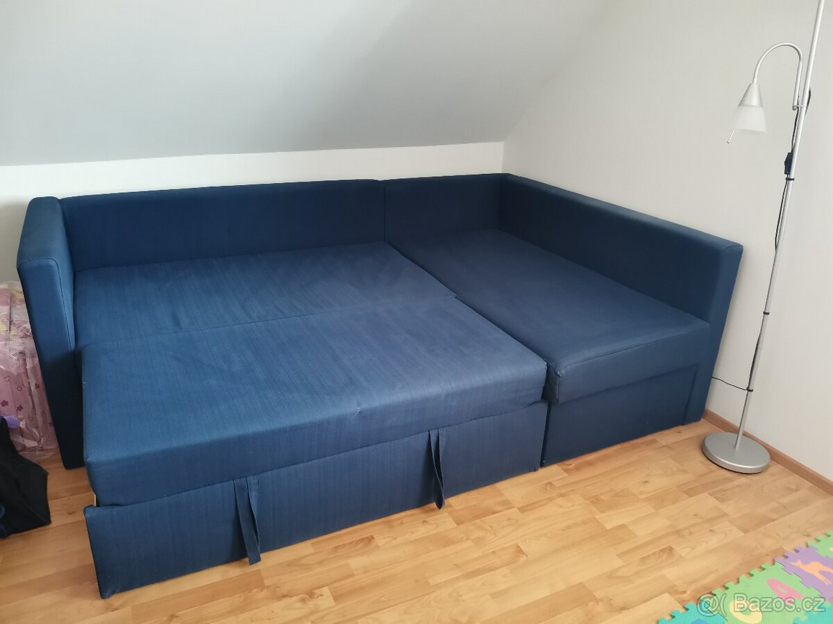 Rozkládací sedačka tvaru L - 5