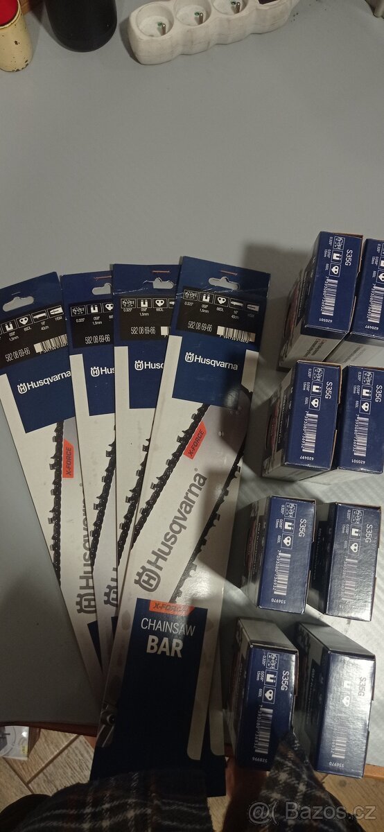 Pilová lišta+ řetězy - 5